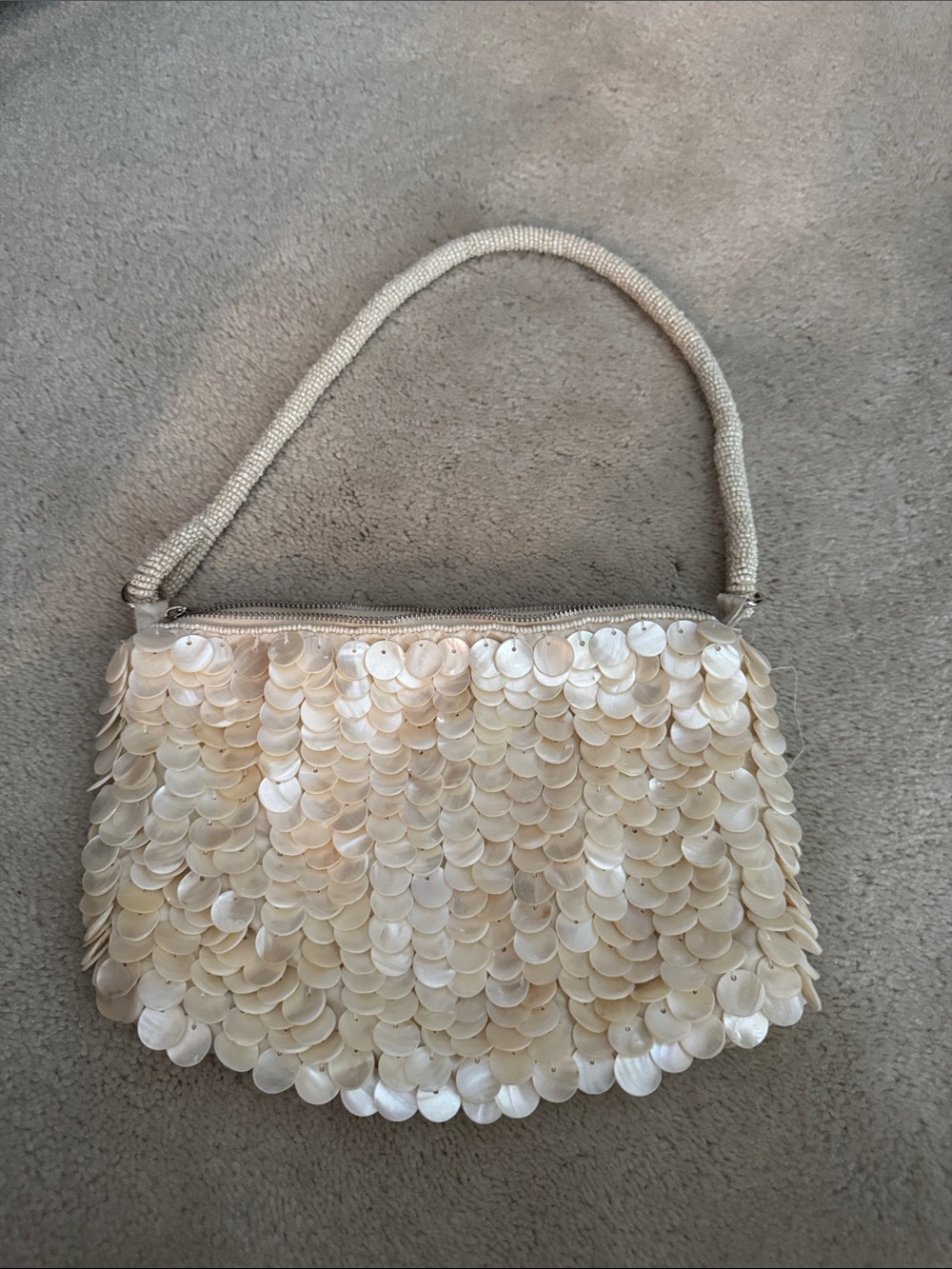 Zara Mother of Pearl Shell Bag